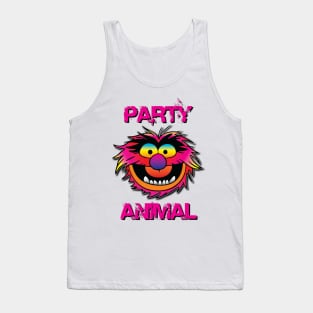 Party Animal Muppet - Pink Tank Top